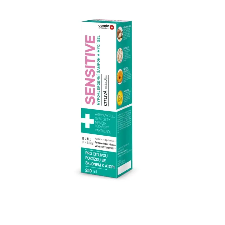 Sleva Cemio SENSITIVE šampon hypoalergenní 250 ml