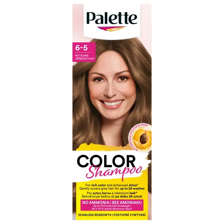 Cenová Bomba Palette Color Shampoo Barvicí šampon oříškově plavý 6-5