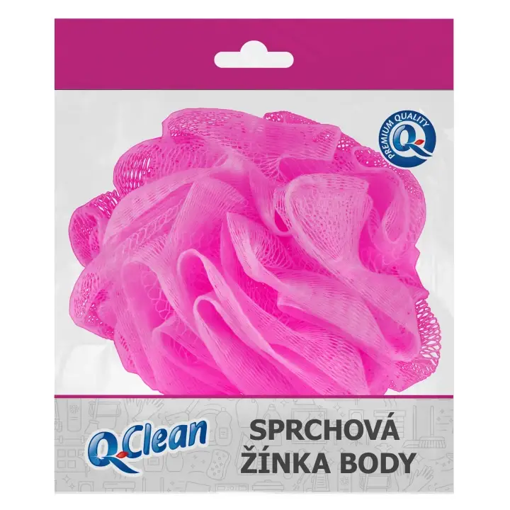 Aktuální Q-Clean Sprchová žínka body - mix variant