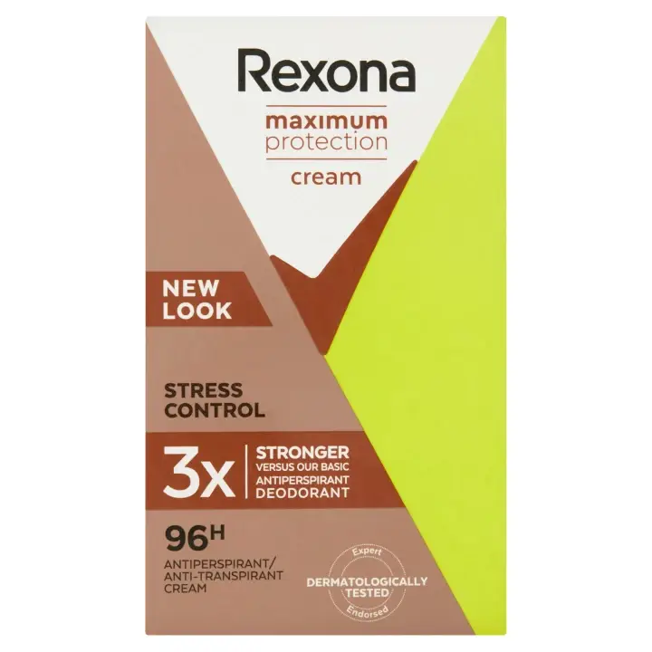 Levný Rexona Maximum Protection Stress Control tuhý krémový antiperspirant 45ml