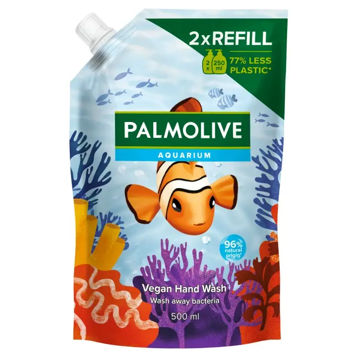 Palmolive Aquarium tekuté mýdlo náhradní náplň 500 ml Zlevněný