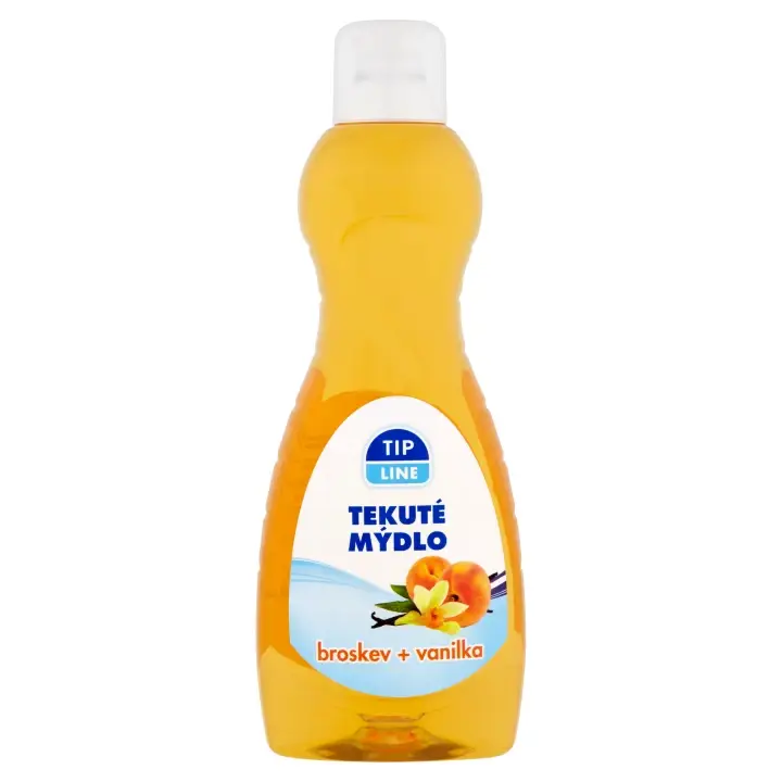 Koupit Online Tip Line Tekuté mýdlo Broskev + vanilka 1000 ml