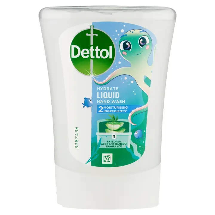 Akce Dettol Dobrodruh tekuté mýdlo náplň do bezdotykového dávkovače 250ml
