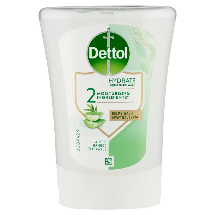 Top Prodej Dettol Tekuté mýdlo náplň do bezdotykového dávkovače Aloe vera a bambus 250 ml
