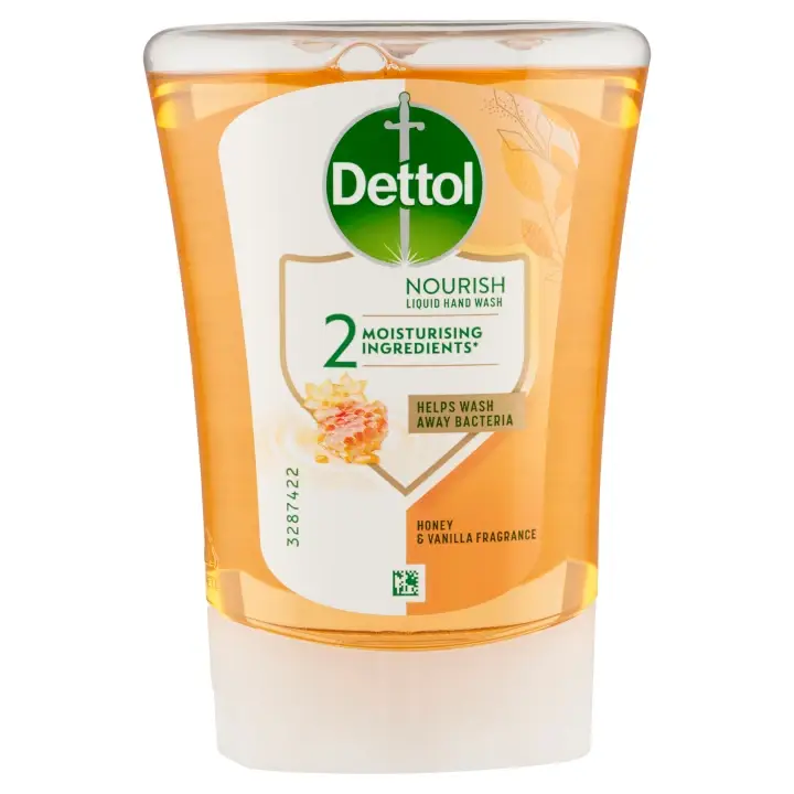 Koupit Online Dettol Tekuté mýdlo náplň do bezdotykového dávkovače Med a vanilka 250 ml