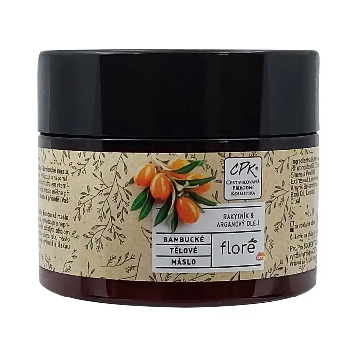 Florébambucké tělové máslo rakytník & arganový olej 150 ml Originální