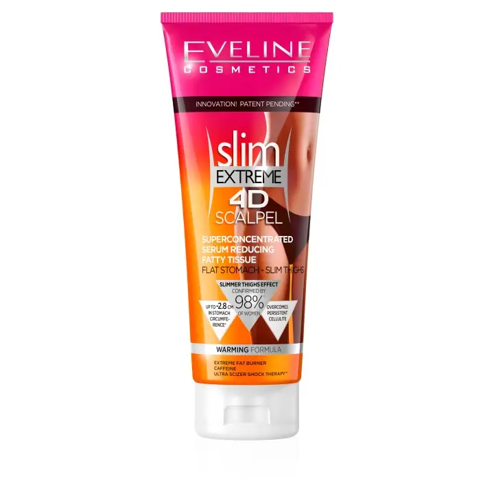 Jen Po Omezenou Doba Eveline Cosmetics Ultra Scizer Shock Therapy Slim Extreme 4D Scalpel Serum 250 ml