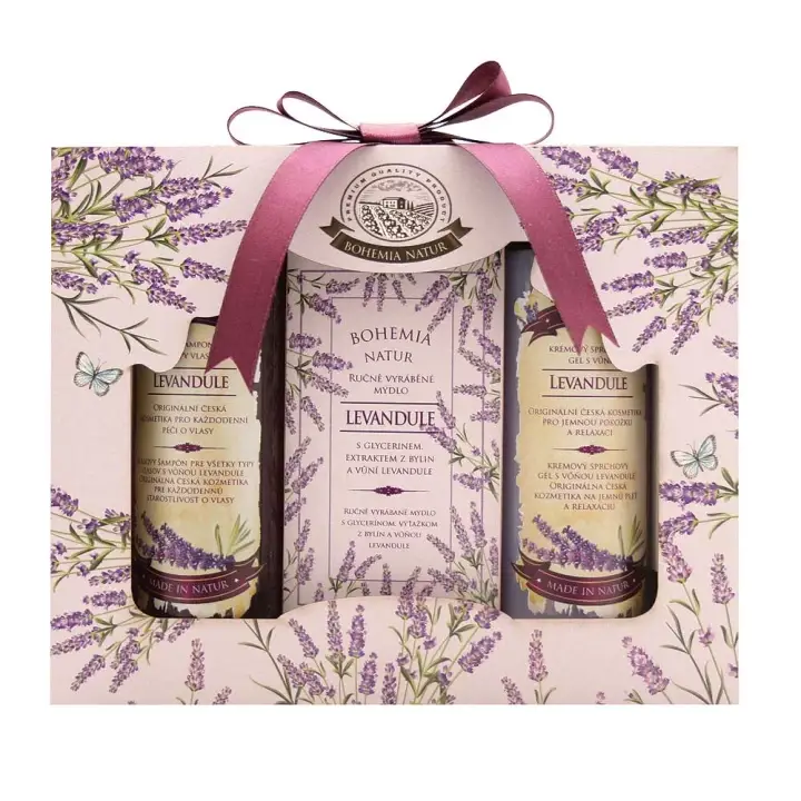 Jen Po Omezenou Doba Bohemia Gifts & Cosmetics kosmetická sada Levandule