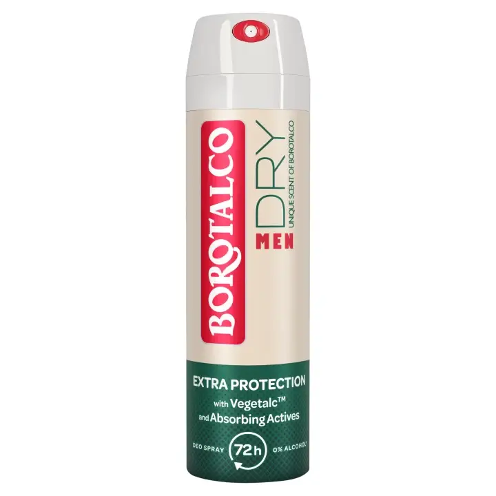 Oblíbený Borotalco Men Dry antitranspirant sprej 150ml