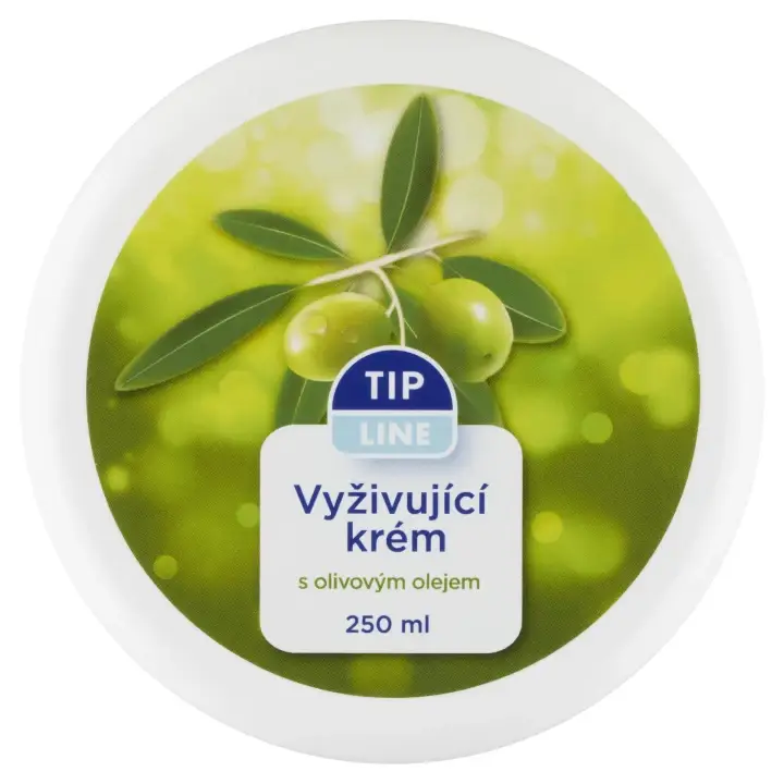 Cenová Bomba Tip Line Hydratační krém s olivovým olejem 250 ml