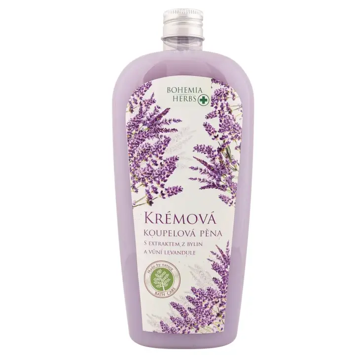 Bohemia Herbs koupelová pěna levandule 500 ml Poslední Šance