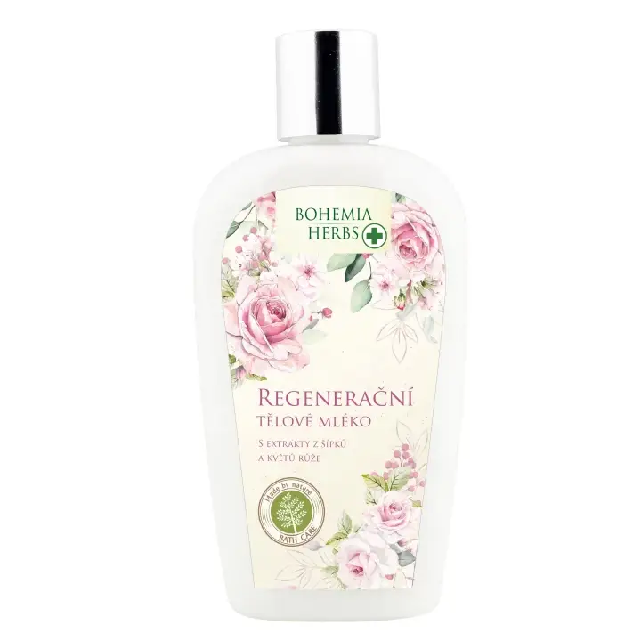 Omezená Nabídka Bohemia Herbs tělové mléko růže 250 ml