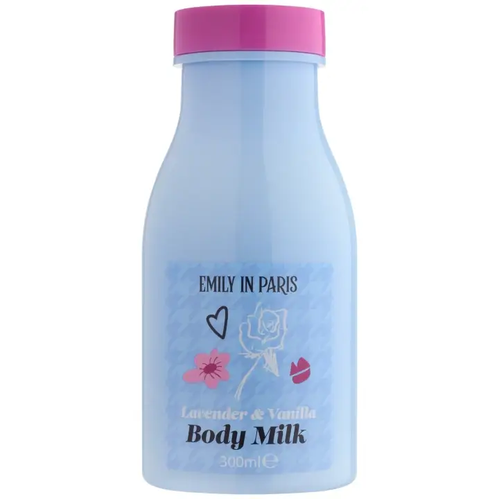 Tělové mléko Levandule & Vanilka EMILY IN PARIS 300 ml Časově Omezené
