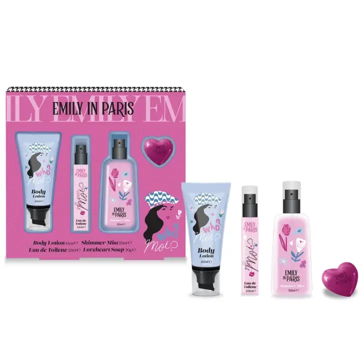 Kosmetická dárková sada: 4 produkty EMILY IN PARIS Ověřený