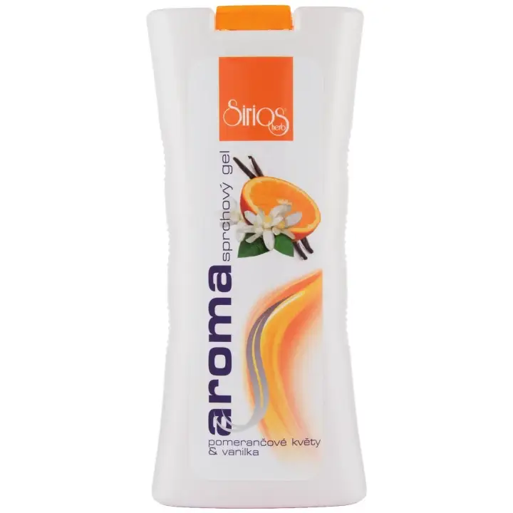 Vrácení Zdarma Sirios herb Aroma sprchový gel pomerančové květy a vanilka 500ml