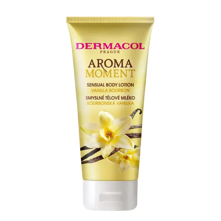 Aktuální Dermacol Aroma Moment Tělové mléko bourbonská vanilka 200 ml