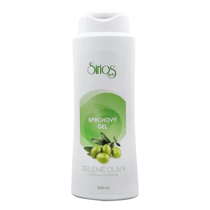 Vysoce Kvalitní Sirios Herb Sprchový gel Zelené olivy 500ml