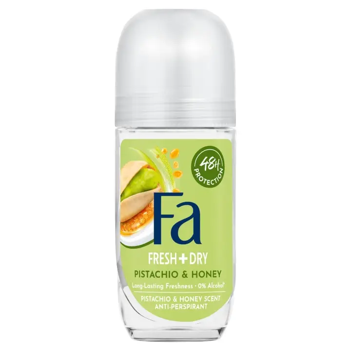 Pouze Dnes Fa Fresh+Dry Pistachio & Honey Kuličkový antiperspirant 50 ml