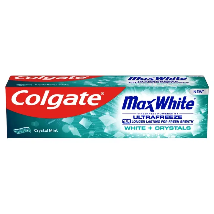 Speciální Cena Colgate Max White White+Crystals bělicí zubní pasta 75ml