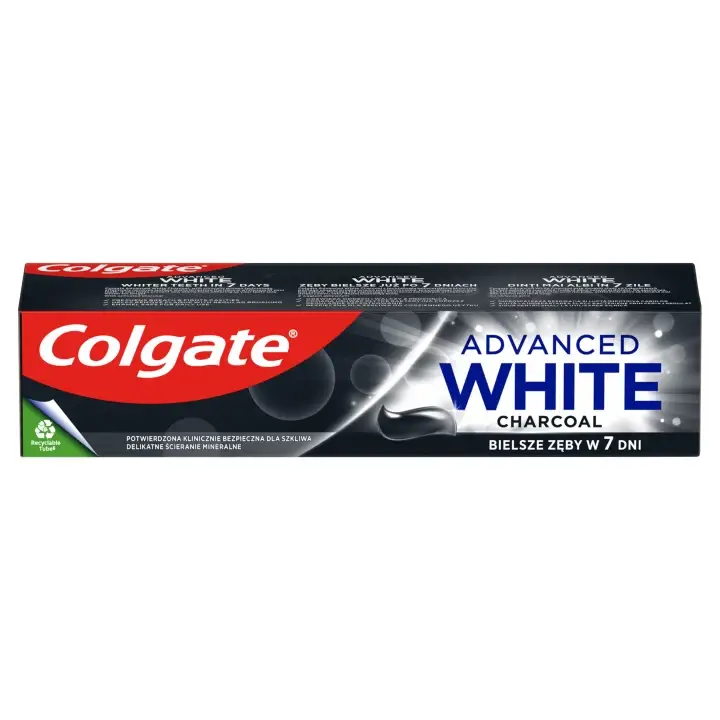 Zubní pasta Colgate Advanced White Charcoal 75 ml Vysoce Kvalitní