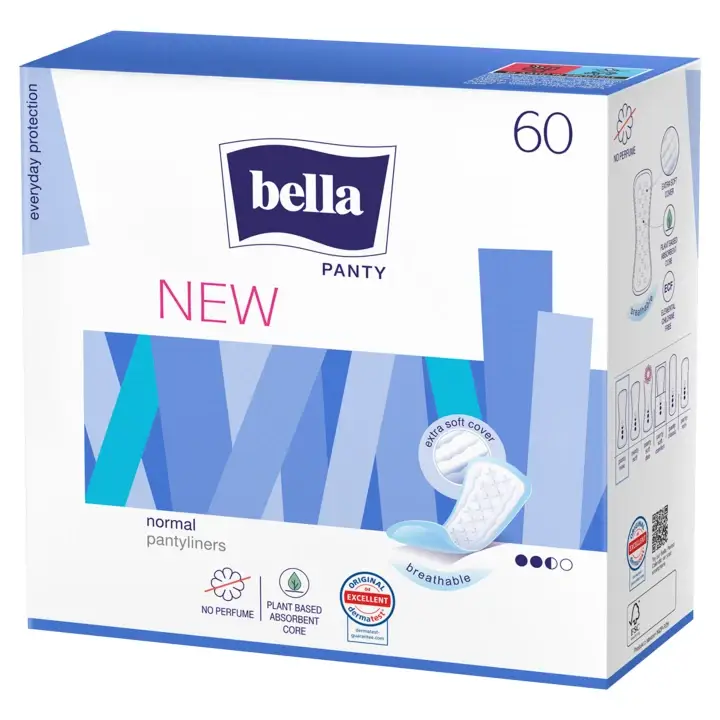Bella Panty Normal slipové vložky 60 ks Sleva