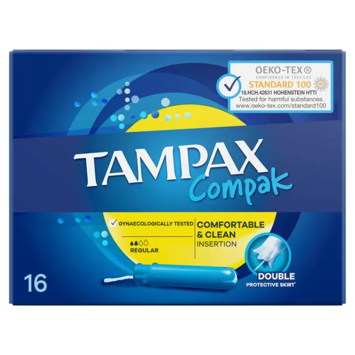 Doprava Zdarma Tampax Compak Regular Tampony s aplikátorem16 ks