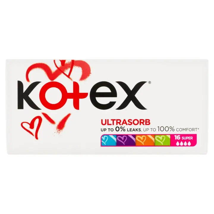 Kotex UltraSorb Super Tampony 16 ks Ihned K Objednání