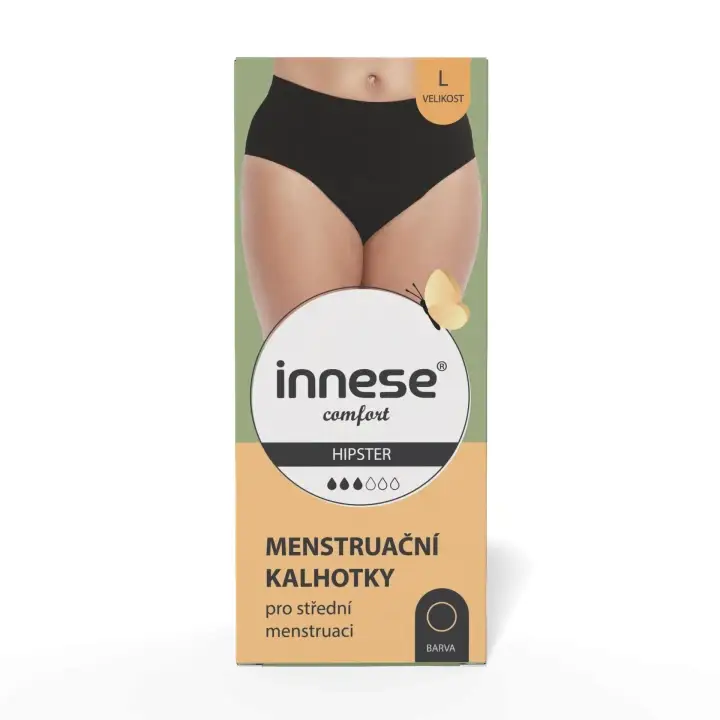 innese Menstruační kalhotky pro střední menstruaci L Přímo Od Výrobce