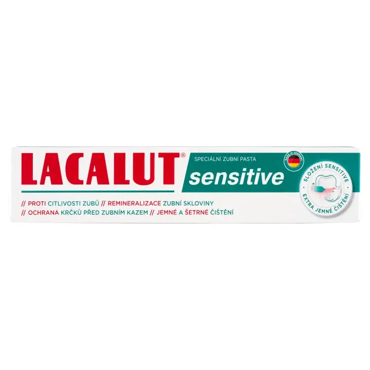 Lacalut Sensitive speciální zubní pasta 75ml Nejlepší Volba