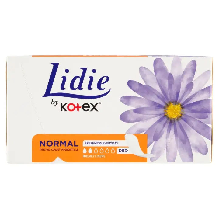 Kotex Lidie Camomile Deo Normal slipové vložky 50 ks Ihned K Objednání