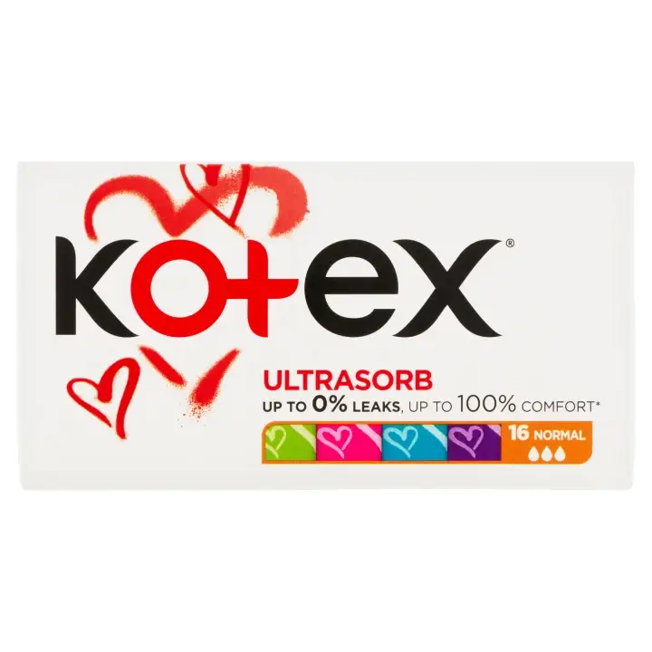 Nízká Cena Kotex UltraSorb Normal Tampony 16 ks