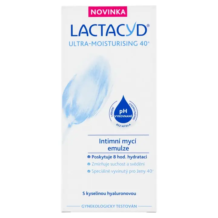 Bezpečná Platba Lactacyd Ultra-Moisturising 40+ Intimní mycí emulze 200 ml