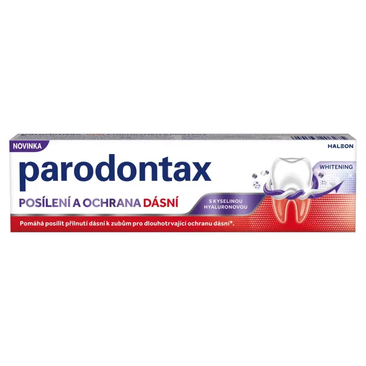 Parodontax Posílení a ochrana dásní Whitening zubní pasta s fluoridem 75ml Poslední Šance