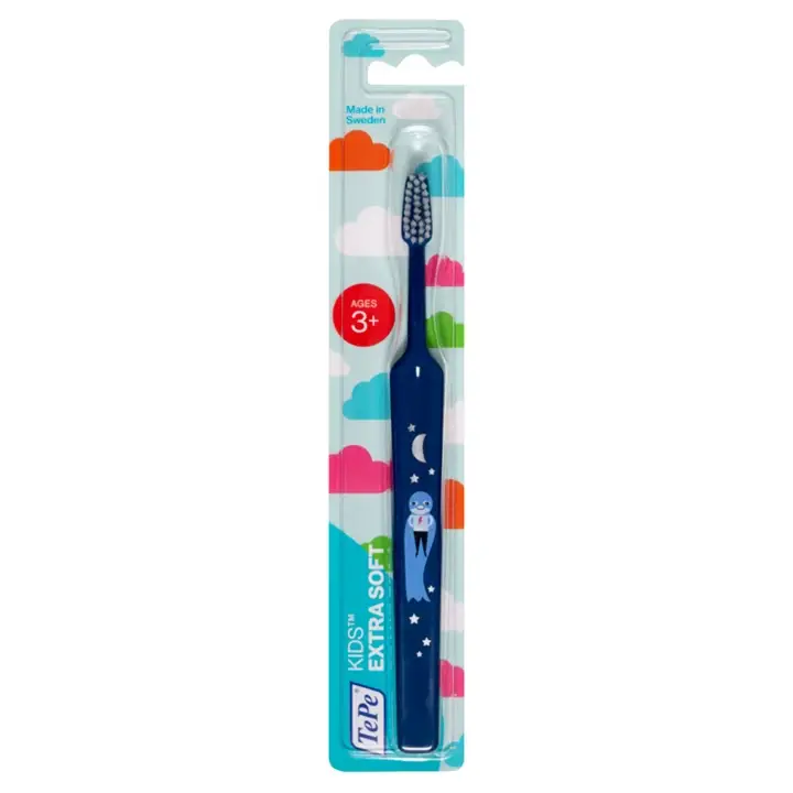 Novinka TePe Kids Extra Soft zubní kartáček