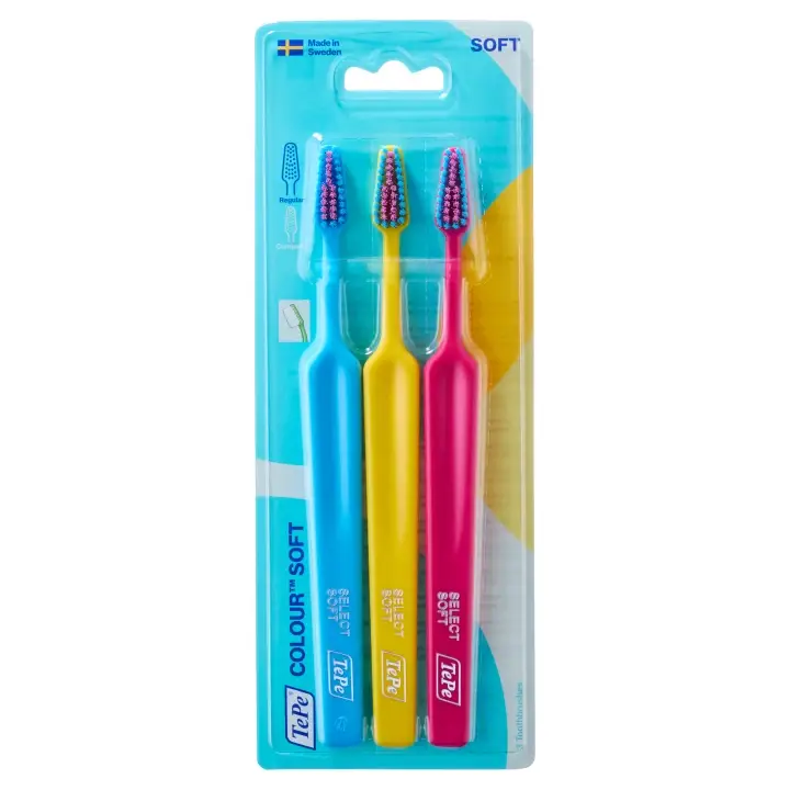 Rychlé Dodání TePe Colour Soft Zubní kartáček