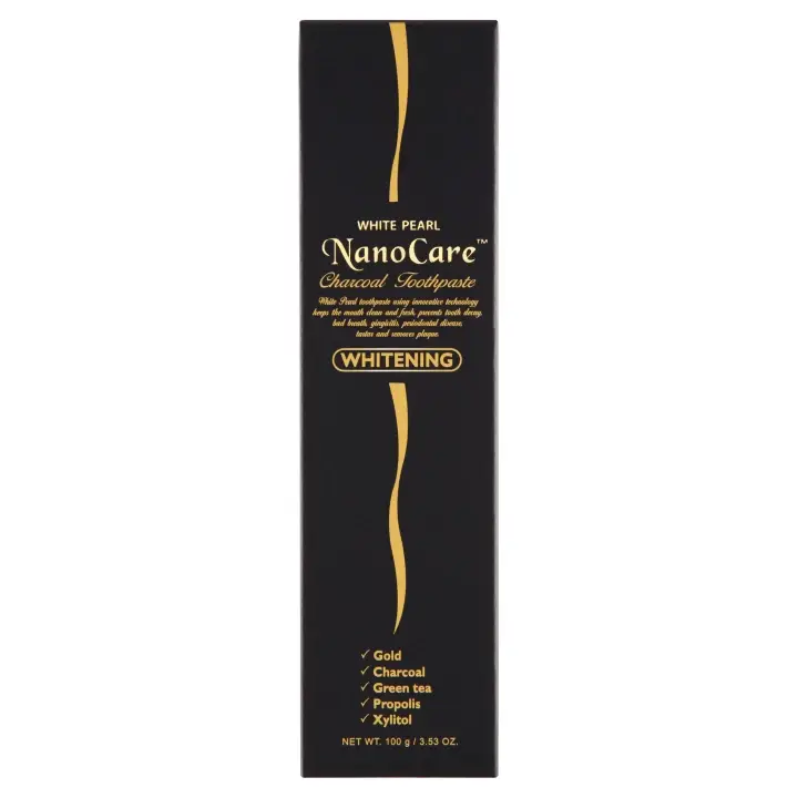 White Pearl NanoCare Zubní pasta Gold 100 g Koupit Online