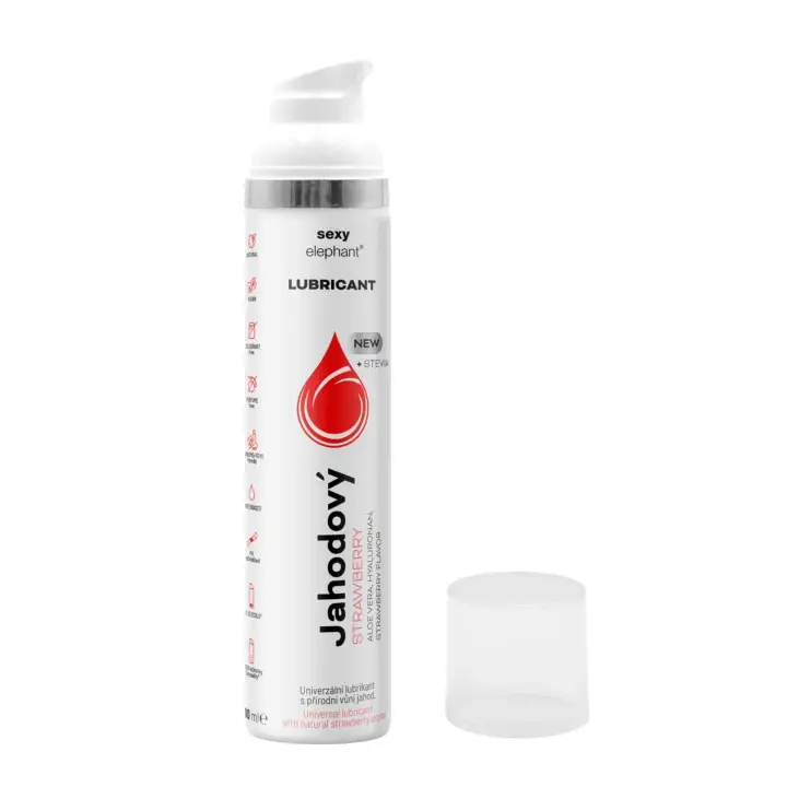 Sexy Elephant Lubrikační gel jahoda 100 ml Výhodná Nabídka