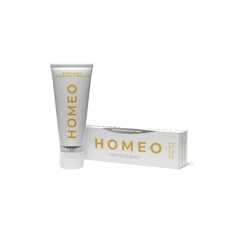 Herbadent Zubní pasta Homeo bez fluoru 75 g Ihned K Objednání