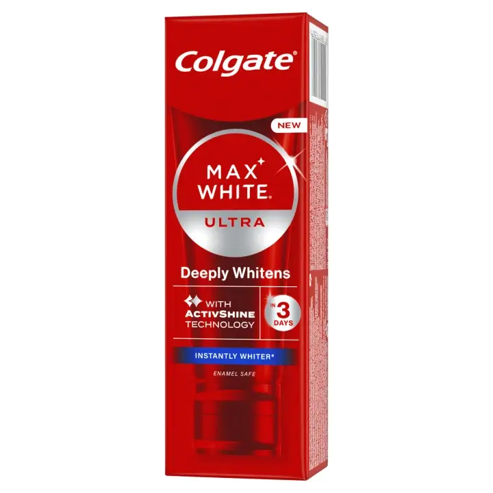 Colgate Max White Ultra Instantly Whiter zubní pasta 50 ml Omezená Nabídka