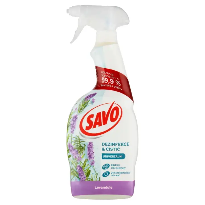 Cenový Hit Savo Univerzální sprej Levandule 700 ml