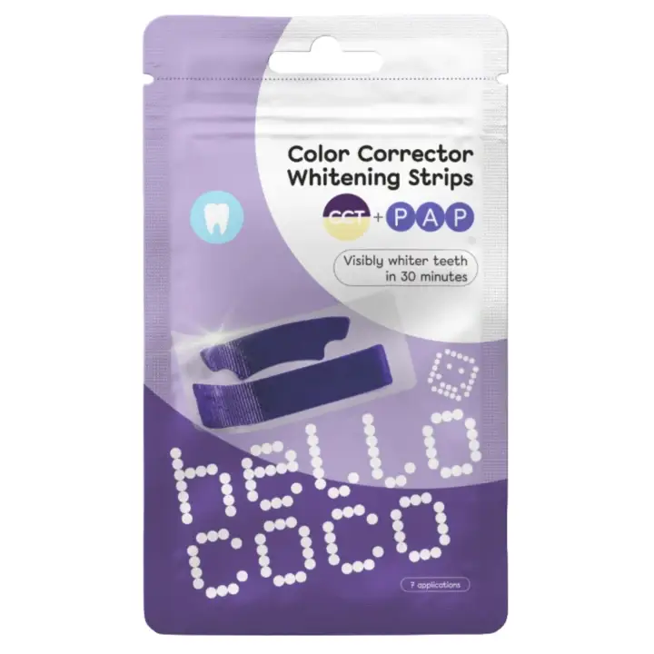 Nejprodávanější Hello Coco Bělicí pásky na zuby CCT 7 ks