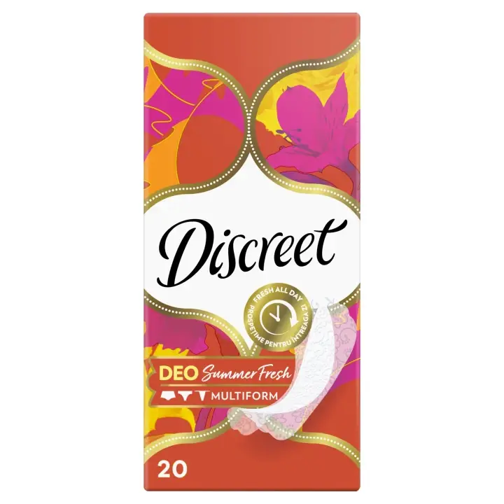 Discreet Intimky Prodyšné intimky Multiform Summer Fresh 20 ks Super Cena