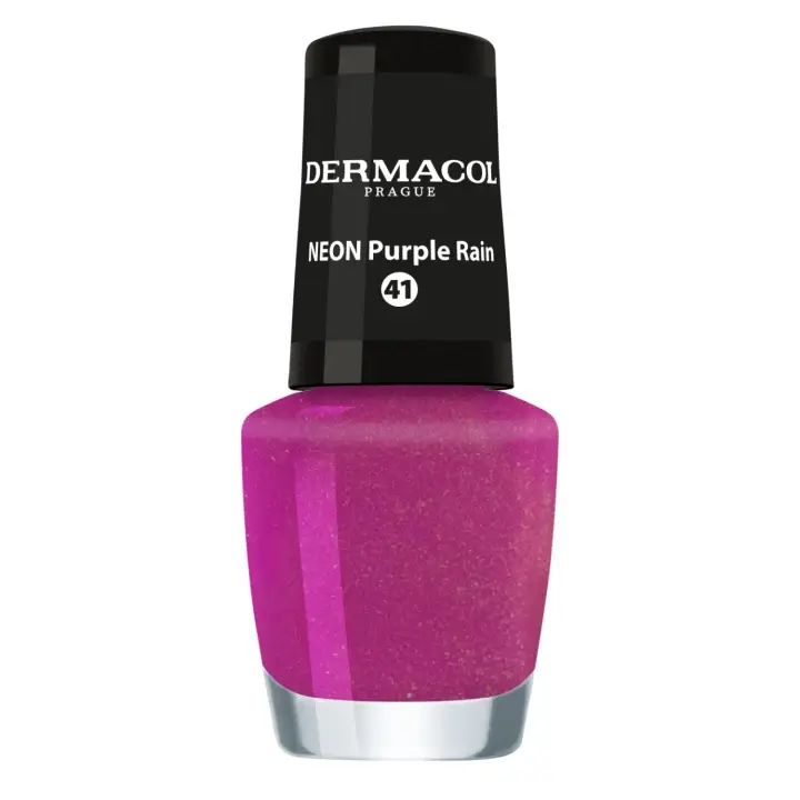 Akční Nabídka Dermacol Lak na nehty NeonPurple Rain č.41, 5ml