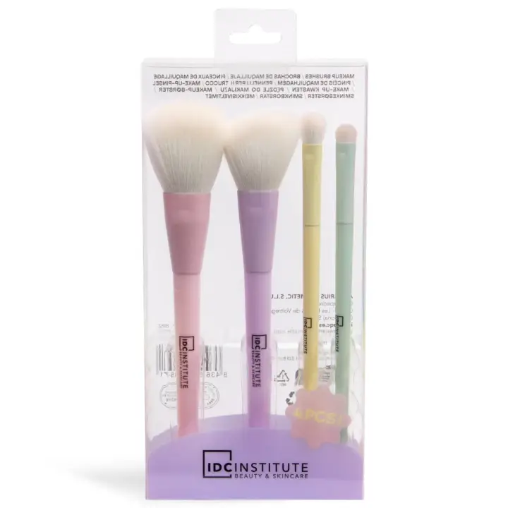 IDC INSTITUTE Sada štětců na make-up 4 ks Pouze Dnes