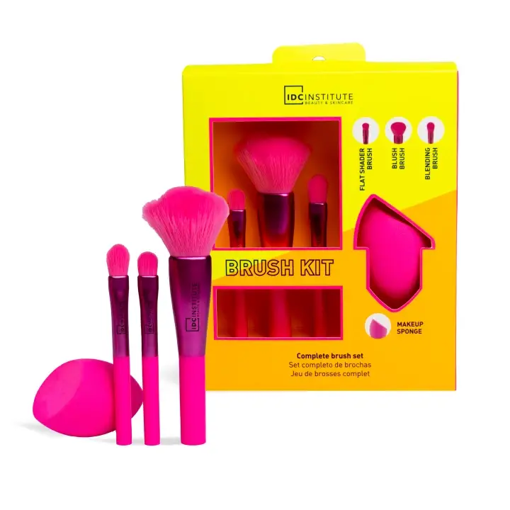 Akce IDC INSTITUTE Sada štětců na make-up 4 ks