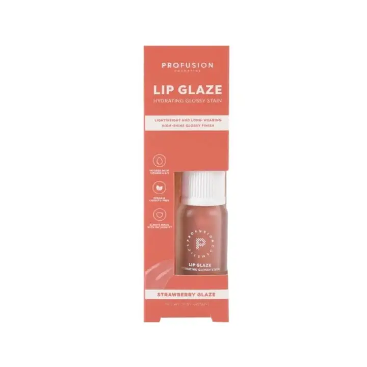 Aktuální Profusion Lip Glaze rtěnka Strawberry Gl