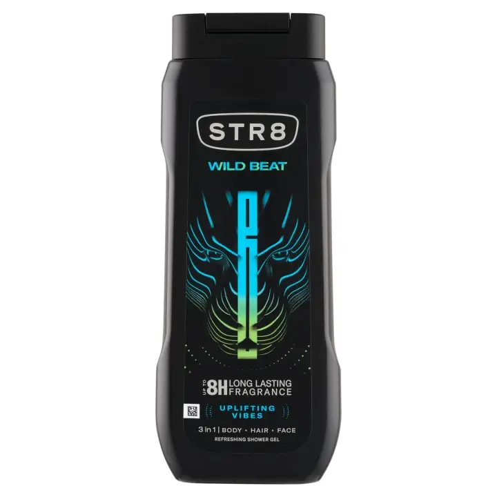 Omezená Nabídka STR8 Wild Beat osvěžující sprchový gel 3 v 1 400 ml