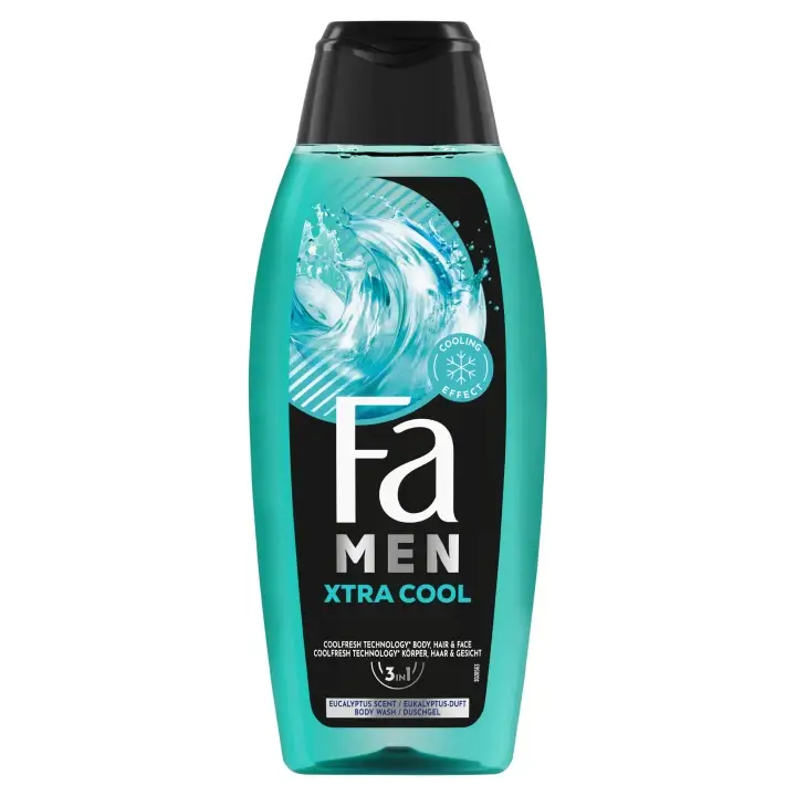 Nová Kolekce Fa Μen Xtra Cool sprchový gel 3v1 400ml