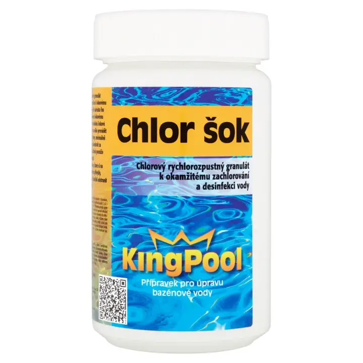 Ihned K Objednání KingPool Chlor šok 1kg