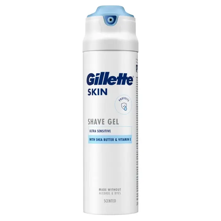 Doprava Zdarma Gillette Skin Ultra Sensitive Gel Na Holení 200ml
